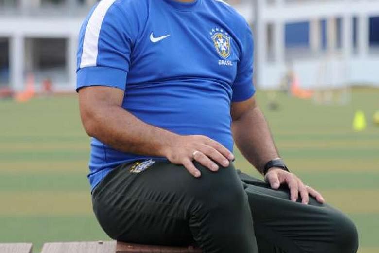 Fabio da Silva, 42, has coached football for 12 years at Meridian Junior College, winning eight A Division boys' titles.