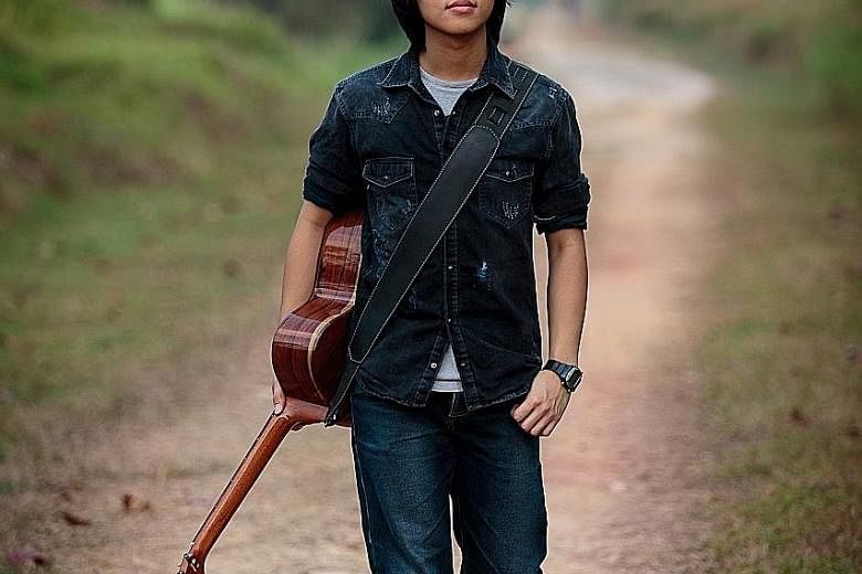 Guitarist Neil Chan Thim Yan spends his weekends hanging out at a guitar shop or visiting Little India.