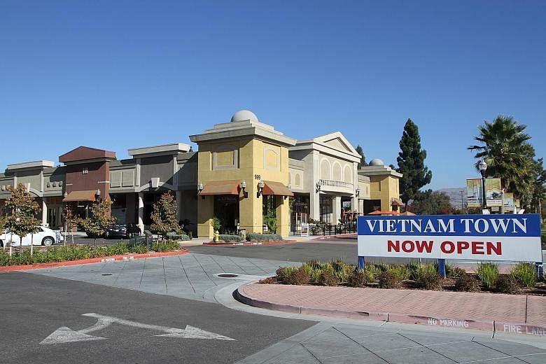 SingHaiyi Group's real estate portfolio in the United States generated revenue of $18.1 million, comprising the sale of several completed units in Vietnam Town in California (above) and rental income from Tri-County Mall in Ohio.