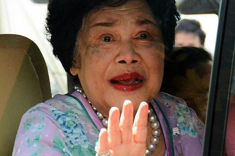 Queen Sirikit, who has seldom been seen in public in recent years, went for a health check on Wednesday.