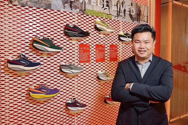 Mr Andy Chaw, CEO of Masai Group International which owns the MBT shoe brand, says "it is a constant battle trying to defend our IP rights".