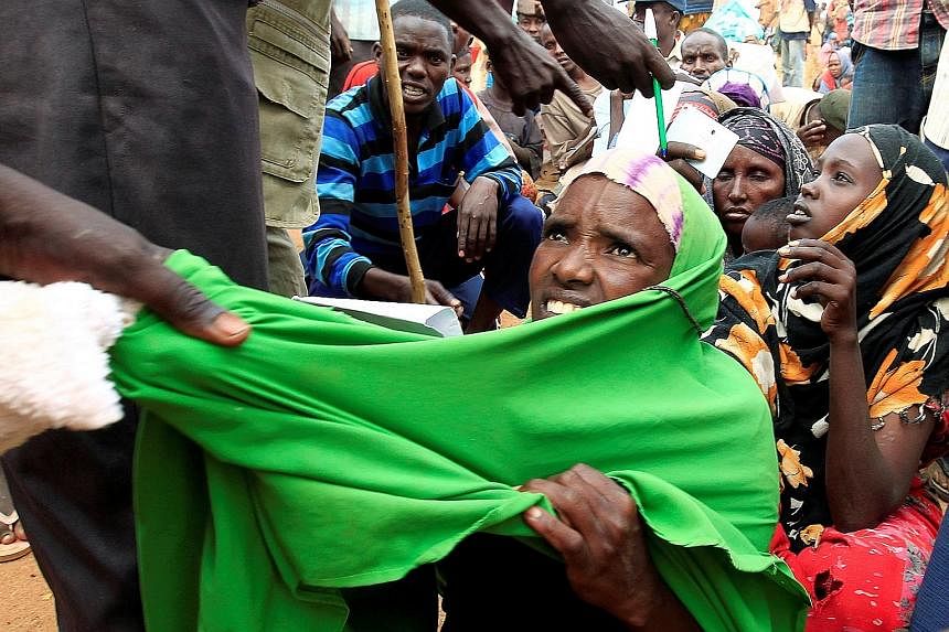 The Dadaab camp on the Kenya-Somalia border is the world's largest refugee camp and hosts nearly 350,000 refugees who fled Somalia's decades-long civil war.