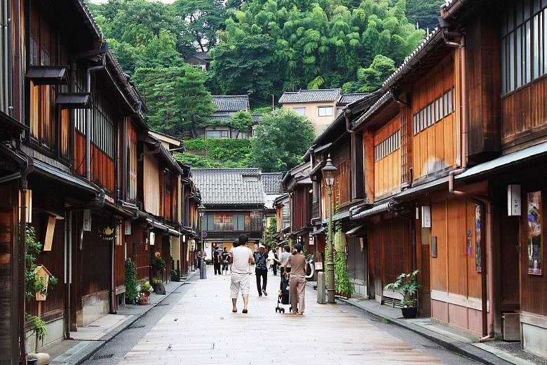Kanazawa on Honshu island is one of the top three Japanese cities which had the biggest increase in interest. Japan has set a target of attracting 20 million tourists a year by 2020.