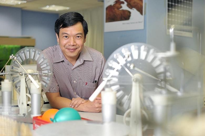 Professor Sow Chorng Haur of NUS started the learning laboratory 15 years ago to get students excited about science.