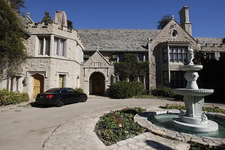 The Playboy mansion was listed earlier this year for US$200 million (S$271 million).