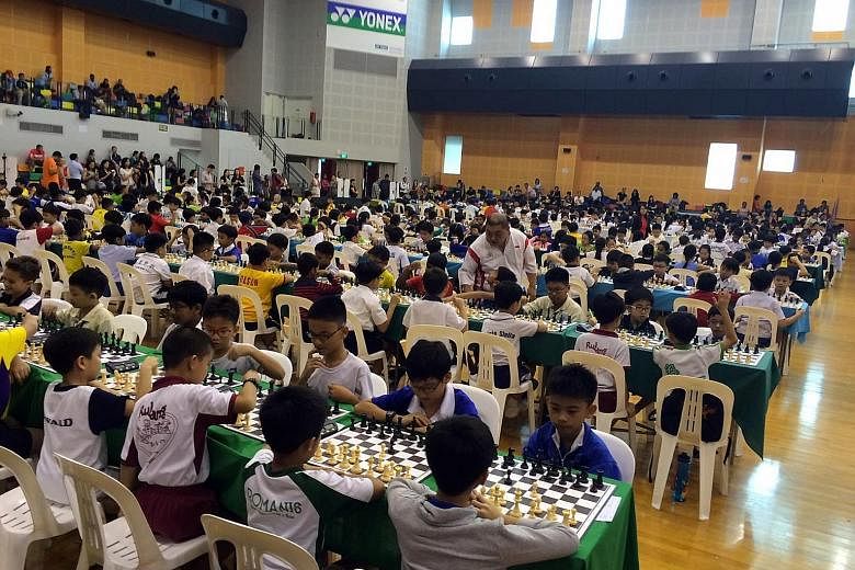 In a sign of a chess revival in Singapore, 1,087 schoolchildren took part in the National Schools Individual Chess Championships in March, a 20 per cent increase from last year.