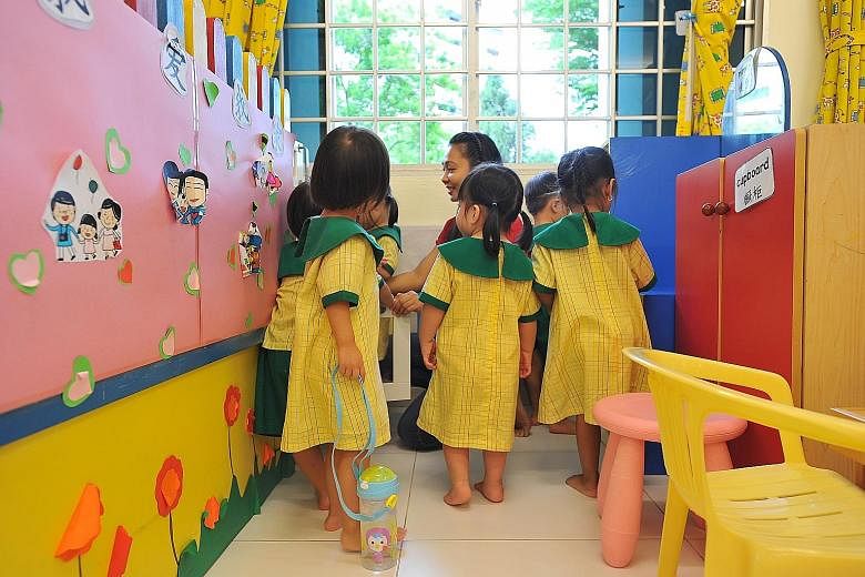 Presbyterian Community Services Tampines Childcare Centre, which does not have the resources to effectively quarantine a sick child, has seen 20 HFMD cases in the last 11/2 months.