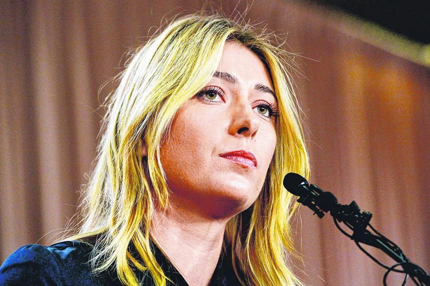 Sharapova says she will appeal against the ban to the Court of Arbitration for Sport