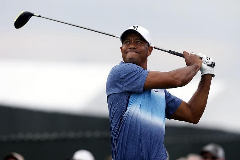 Tiger Woods during last August's PGA Championship at Whistling Straits. The former world No. 1 missed the cut and has not played tournament golf since back surgery a month later. 