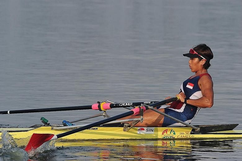 Saiyidah Aisyah is the first Singaporean rower to qualify for the Olympic Games. Racing, she said, is "90 per cent mental, and it's not something you can just visualise and perform the next day, but something that you have to build up through months 