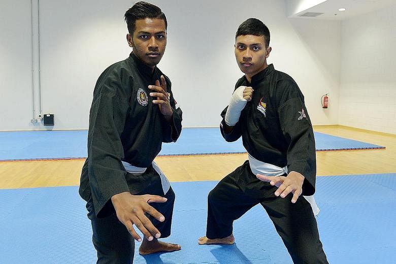 Alfian Juma'en and Nurul Suhaila both clinched gold at the 2nd Asian Pencak Silat Championships. Singapore won eight golds in total.