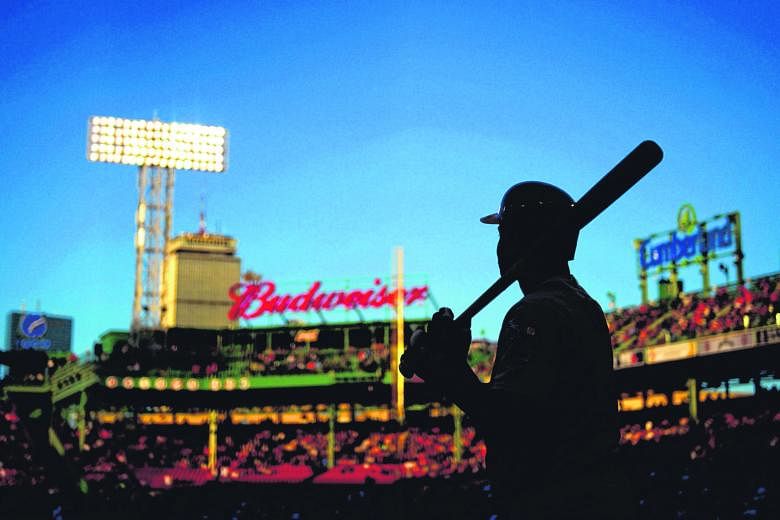 The Prudential Building, as seen from Fenway Park, home of the Boston Red Sox. Prudential recently attracted US$12 billion worth of orders for its US$1 billion sale of perpetuals, a bond-like instrument.