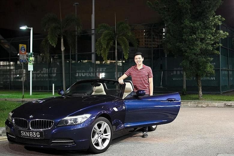 Mr Nicholas Lam bought his BMW Z4 and has been hooked on topless driving since.