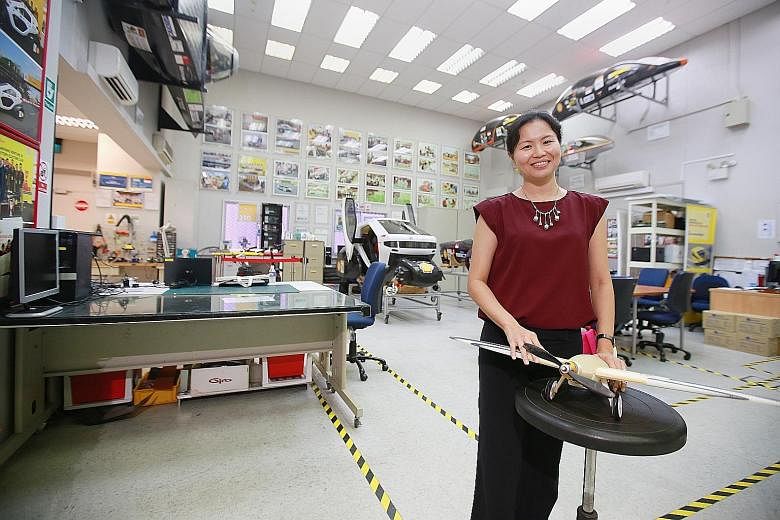 NTU professor Yeong Wai Yee developed a 3D-printed drone together with ST Engineering.