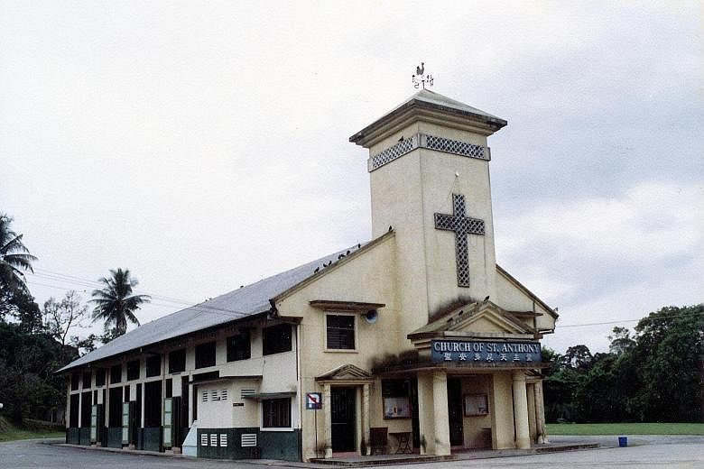 The Church of St Anthony, constructed in 1960, was the successor to a wooden chapel which served Mandai residents, including Catholic refugees from China who settled there in the 1920s.