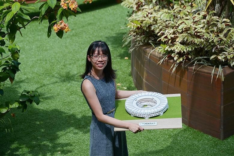 Ms Chia's O-level results would not have got her into Nanyang Poly if not for the direct admissions route. She went on to graduate with a GPA of 3.82 and earned a place in the National University of Singapore.