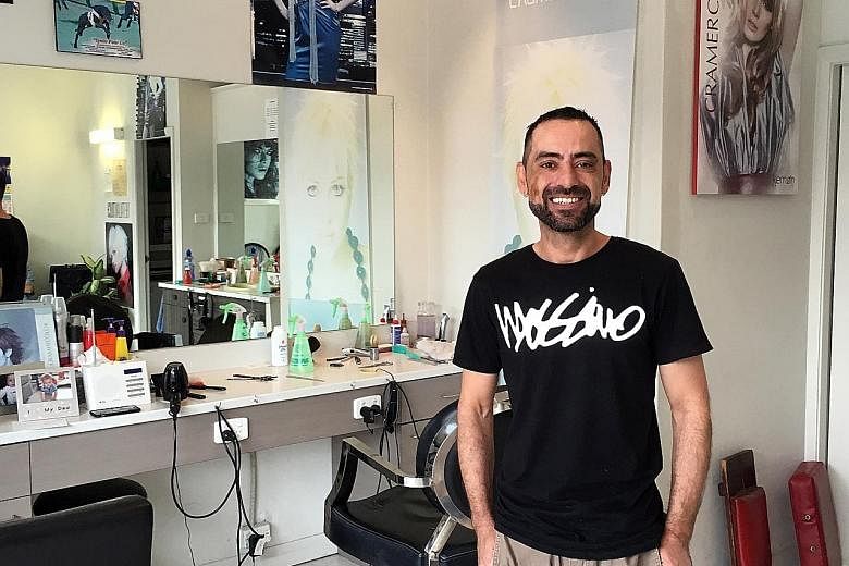 Hairdresser Martino Pedulla lives in the marginal seat of Banks in south-west Sydney. He says he has little enthusiasm for the candidates in the July 2 Australian federal election.