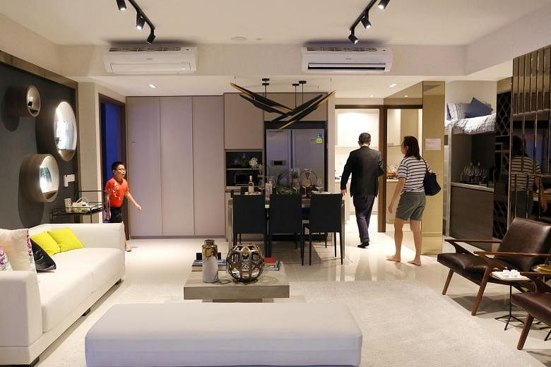 The Visionaire is a new executive condominium in Sembawang with features such as a digital lock and door camera that are connected to the Internet. 