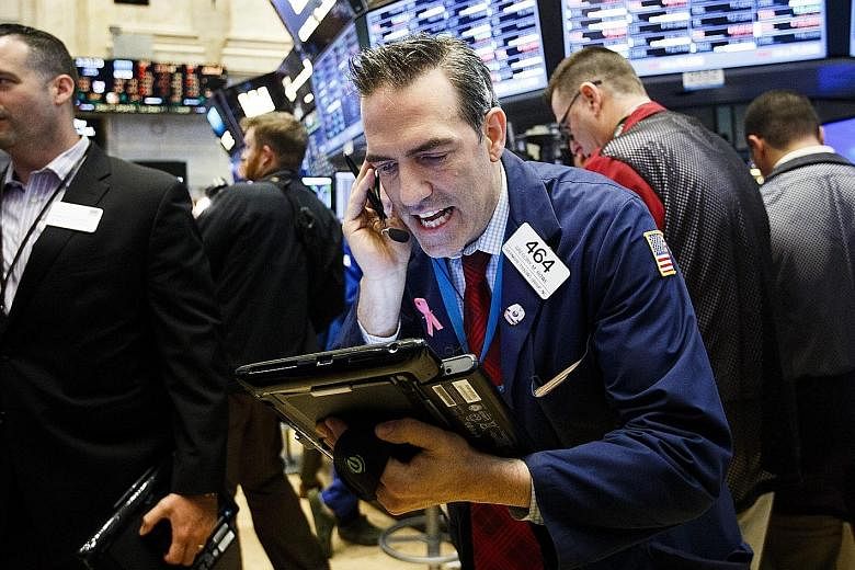 US stocks plunged at the open last Friday (above), with the Dow Jones Industrial Average falling more than 500 points, joining other financial markets across the world which took a beating on news that Britain had voted the day before to leave the EU