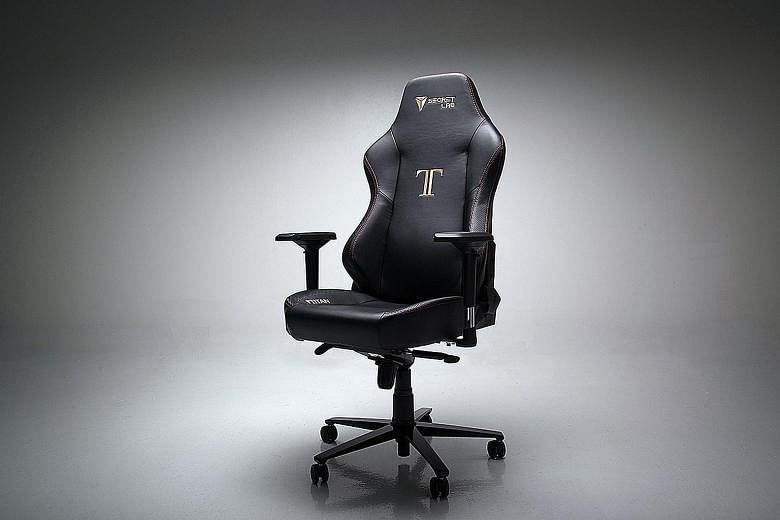 Secretlab's Titan chair looks impressively solid without being cumbersome.