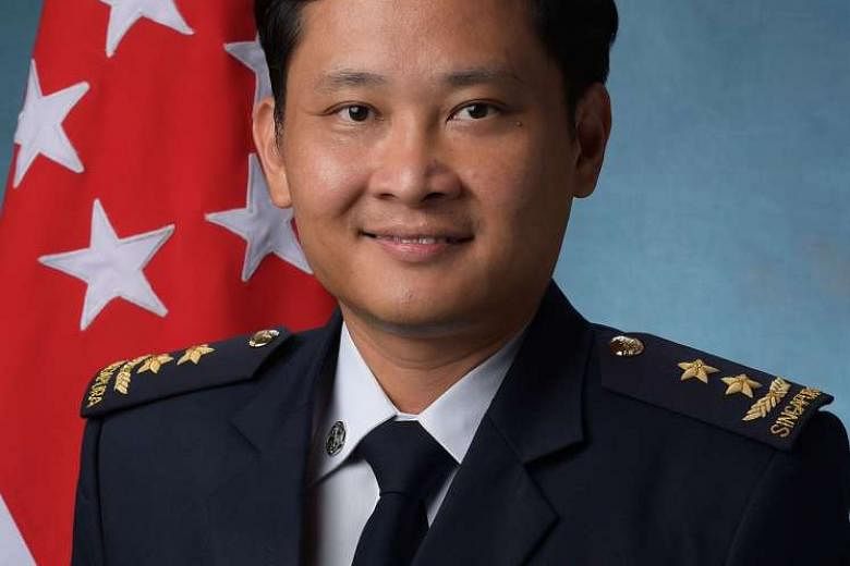 Chief of Air Force Mervyn Tan, now a Major-General as well, joined the SAF in 1990.