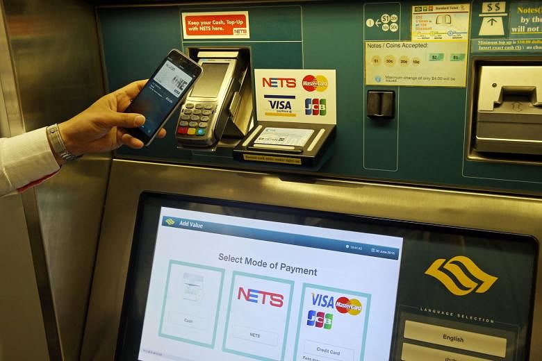 From today, a new TransitLink scheme will allow UOB card members to do cashless top-ups on their Cepas cards at ticket machines in MRT stations across the island. Next year, the move will be extended to credit and debit card holders of all other local and