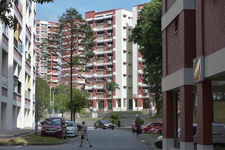 HDB resale prices rose an estimated 0.1 per cent in the three months to June 30 after falling 0.1 per cent in the first quarter.