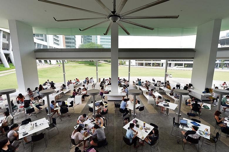 Students in the self-study area of the National University of Singapore. Depending on which local institution your child is enrolling in, the CPF Board offers an Education Scheme which enables members to use CPF savings to pay for their children's, s