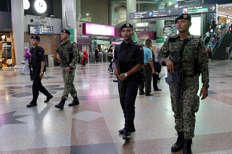 Security measures have been stepped up at KL Sentral following the grenade attack at a nightspot in Puchong which was linked to ISIS.