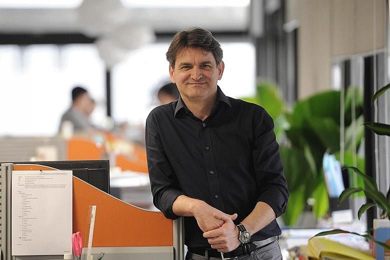 Mr Blecic has followed an unusual career path for an architect, joining OCBC in 2010.