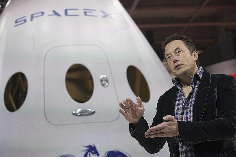 Among his many ventures and titles, Mr Musk is CEO of SpaceX which aims to set up a colony on Mars by 2040.