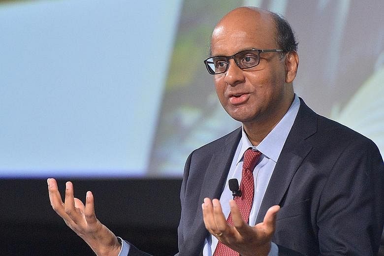 Mr Tharman says it is critical that older workers be seen as assets to be continually invested in.