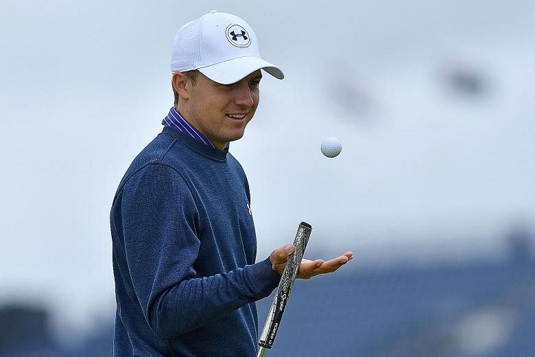 Jordan Spieth during practice at Royal Troon, Scotland, for this week's British Open. The American world No. 3 is the latest big-name golfer to pull out of the Rio Olympics - placing golf's chances of remaining an Olympic sport beyond Tokyo 2020 in j
