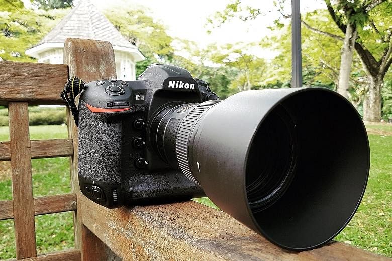 The Nikon D5 is built like a rock, with a weather-sealed, magnesium-alloy body.