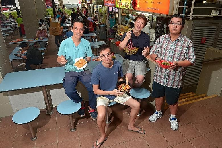 Four hawker stalls from Amoy Street Food Centre were given the Bib Gourmand rating in the inaugural Michelin Guide for Singapore, to be launched next Thursday. The rating rewards establishments offering high-quality meals for less than $45. The proud