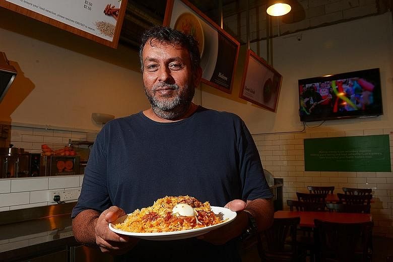 Mr Arif, owner of Bismillah Biryani in Dunlop Street and one-north, thought it was a joke when he received messages from customers congratulating him on his Bib Gourmand rating.