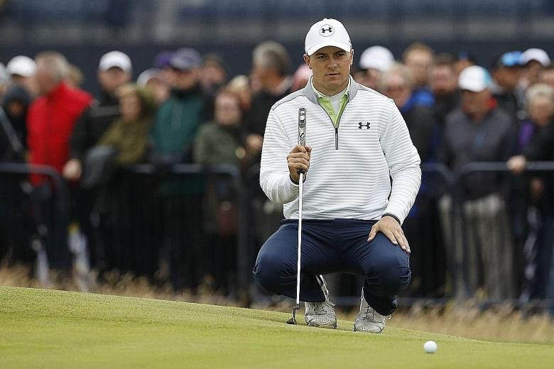 Jordan Spieth was buoyed by his performance in the final round of the British Open. He said: "I saw a couple of putts go in from outside six feet and made probably three or four of them from that range so my ball-striking's there."