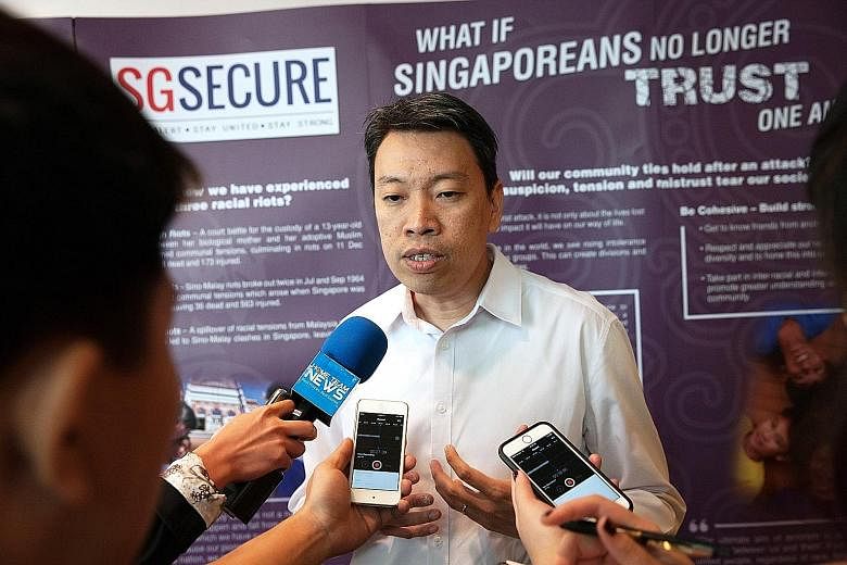 Mr Yong said increased vigilance is especially necessary in the wake of recent terror events. He added: "We need our community to do its part in keeping Singapore safe, for it is not a matter of 'if' a terror attack will happen here, but a matter of 