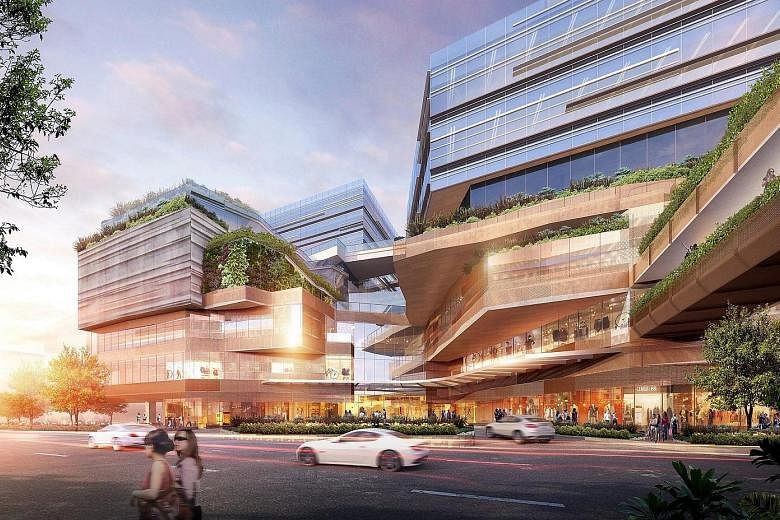 The old Funan DigitaLife Mall will make way for a mixed-use complex comprising two office towers, serviced residences and retail stores. The redevelopment will double the gross floor area of the current size to 887,000 sq ft.