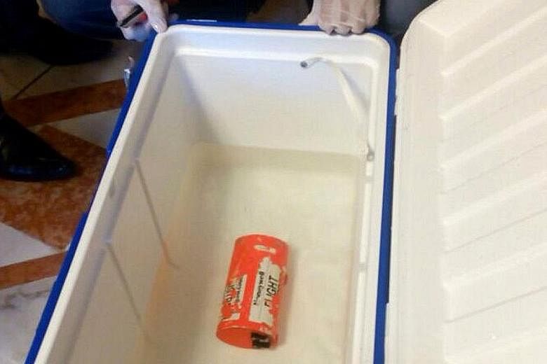 Evidence gleaned from EgyptAir Flight 804's flight data recorder (above) and other sources rules out a pilot flying the plane into the water.