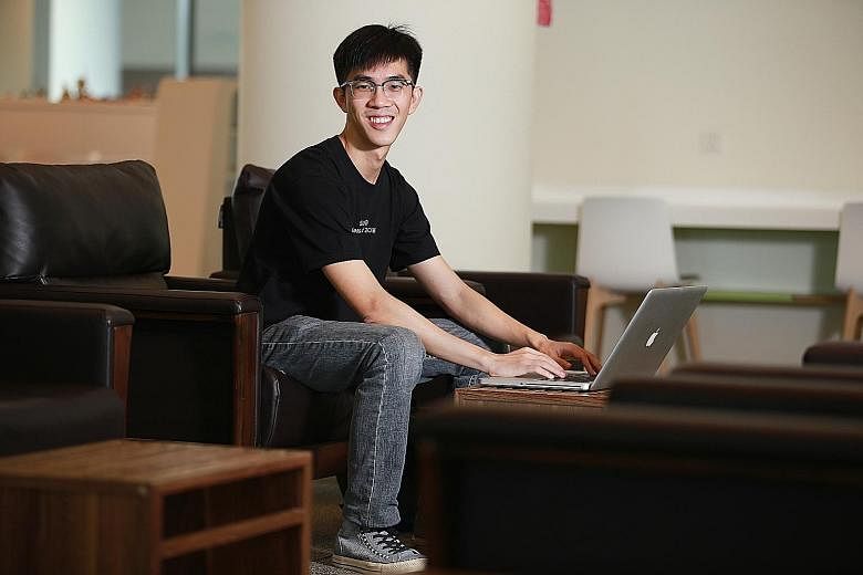 Mr Lau, a final-year SUTD undergraduate studying information systems technology and design, says he was drawn to the university's strong focus on hands-on projects.