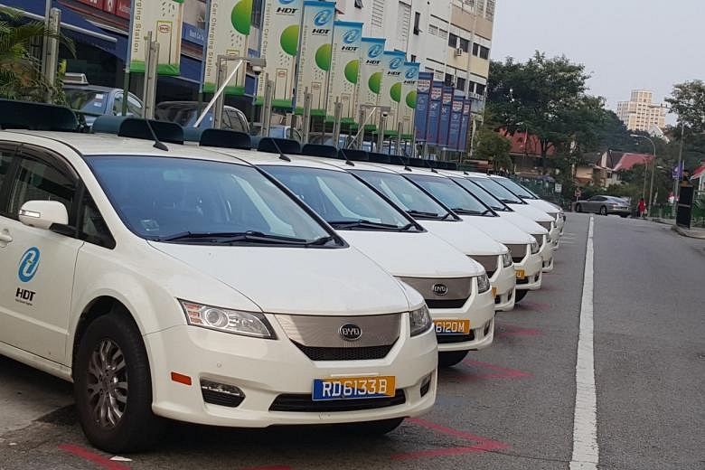 New taxi operator with all-electric fleet to hit Singapore's roads in ...