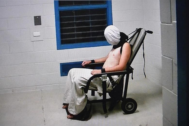 Public anger mounted after Australian Broadcasting Corporation aired footage on Monday allegedly showing a teenage boy hooded and strapped into a chair at a youth detention centre in the Northern Territory city of Darwin.