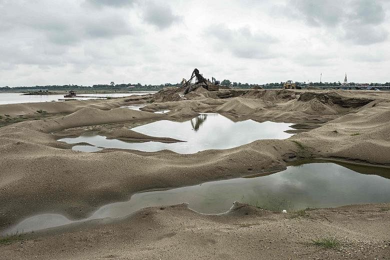 The Mekong naturally produces around 20 million tonnes of sediment a year, but is now seeing twice that amount extracted annually. Without strict rules, the dredging will trigger erosion patterns that could take decades to reverse.