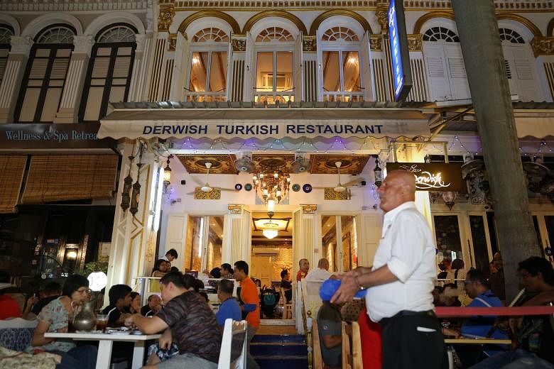 The Derwish Turkish is one of the last remaining licensed retailers in Bussorah Street to sell shisha, before the ban kicks in next week. Its owner, Mr Salim, is not too worried, however. He has restructured his business and is now focused on making it a 