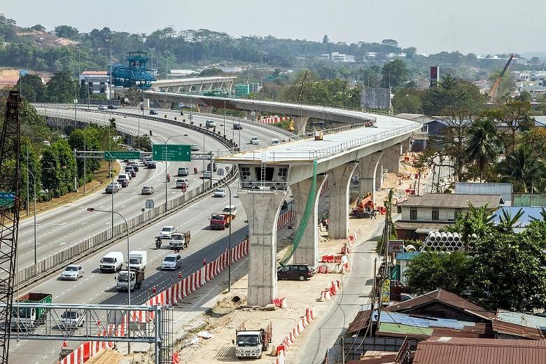 Malaysia's RM22 billion (S$7.3 billion) MRT system - 10 years in the making - will start trial runs in October, Bernama news agency says. The first phase will link downtown Kuala Lumpur and the townships of Sungai Buloh and Kajang. The line's three-m