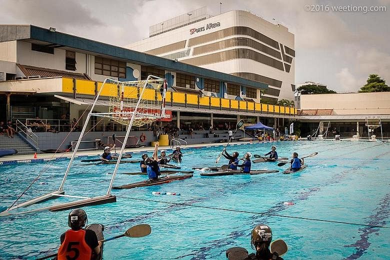 The National Canoe Polo Championships were part of the national women's team's preparations for the upcoming World Championships.