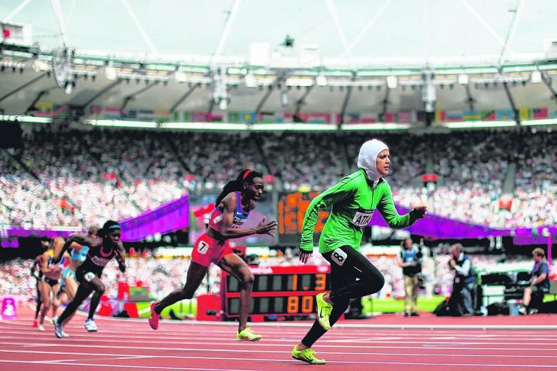 Sarah al-Attar ran the 800m at the 2012 Games but will take on the marathon in Rio.