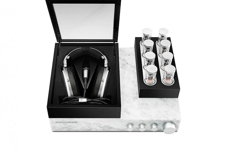 Pre-orders are required for the Sennheiser HE 1 headphone system, which comes with a €50,000 price tag.