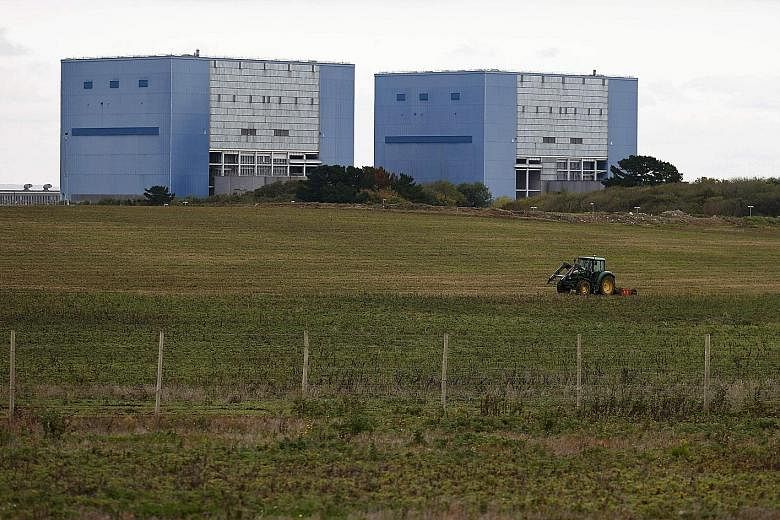 The site of the proposed Hinkley Point C nuclear power station in south-west England. The project is a partnership between EDF, France's state-owned electricity company, and the China General Nuclear Power Group, which will hold a 33.5 per cent stake